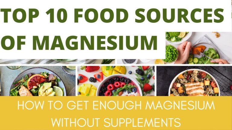 Unlocking Vitality: Your Culinary Journey to the Top 10 Magnesium Powerhouses for a Thriving Life